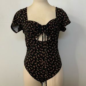 Cute Floral Bodysuit